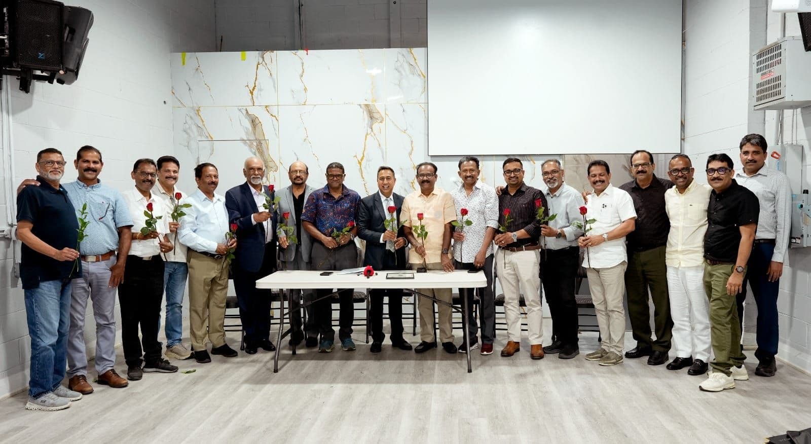 Reception for Kunnathunadu MLA V P Sajeendran